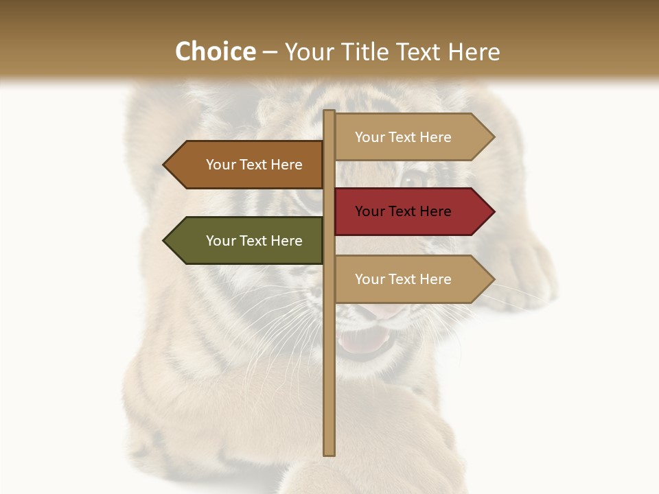 Face White Fierce PowerPoint Template