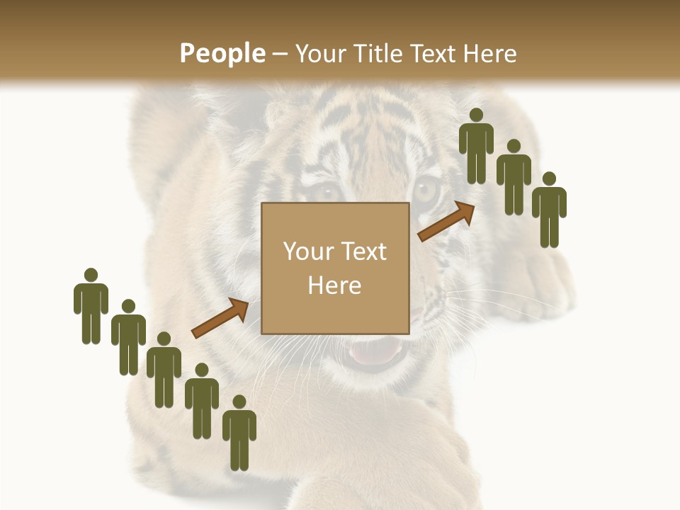 Face White Fierce PowerPoint Template