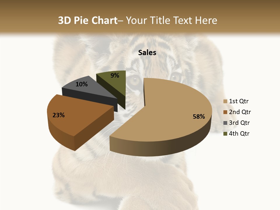 Face White Fierce PowerPoint Template