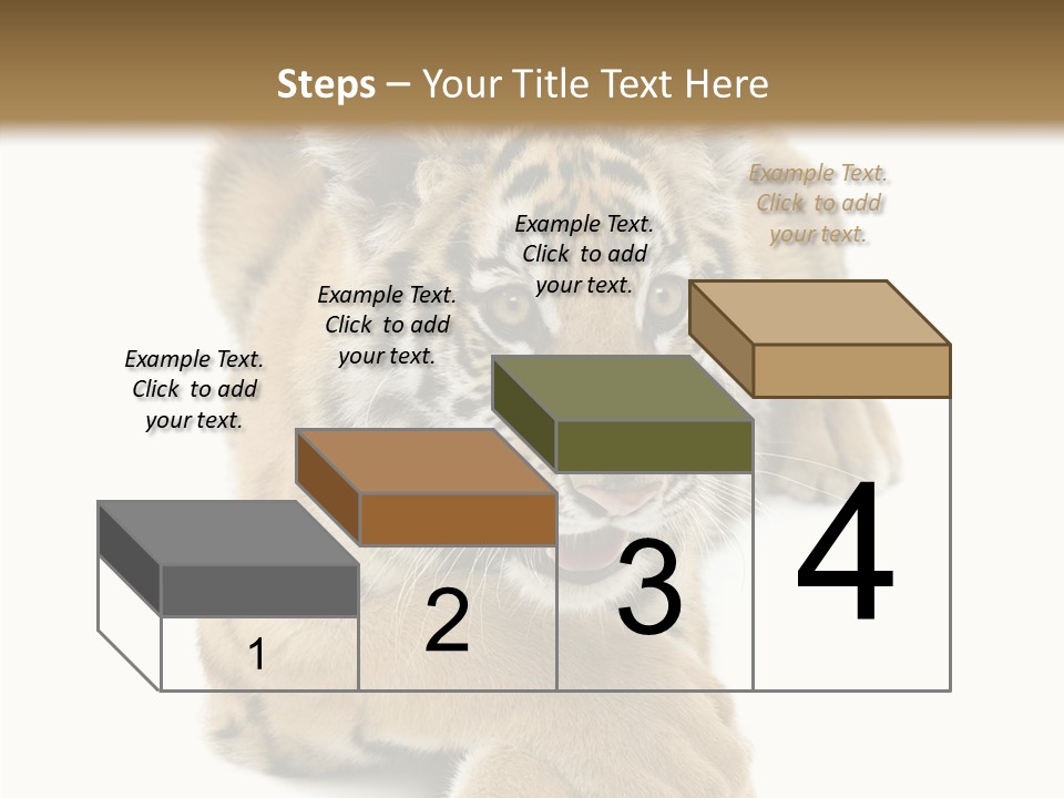 Face White Fierce PowerPoint Template