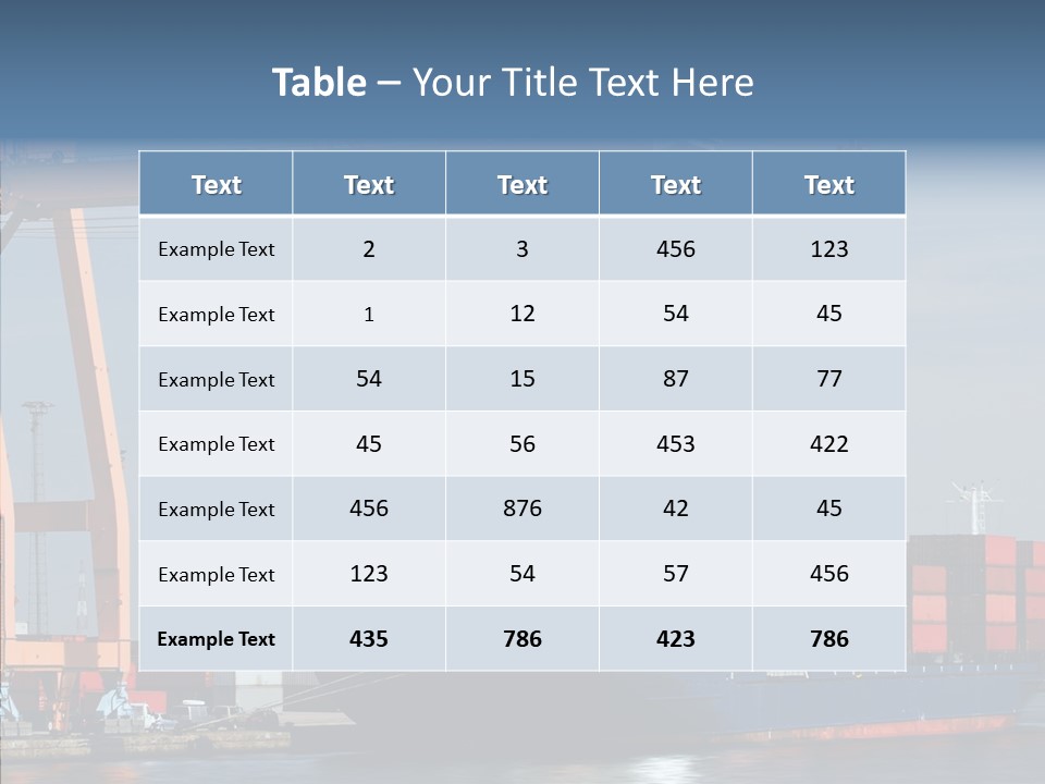 Export Business European PowerPoint Template