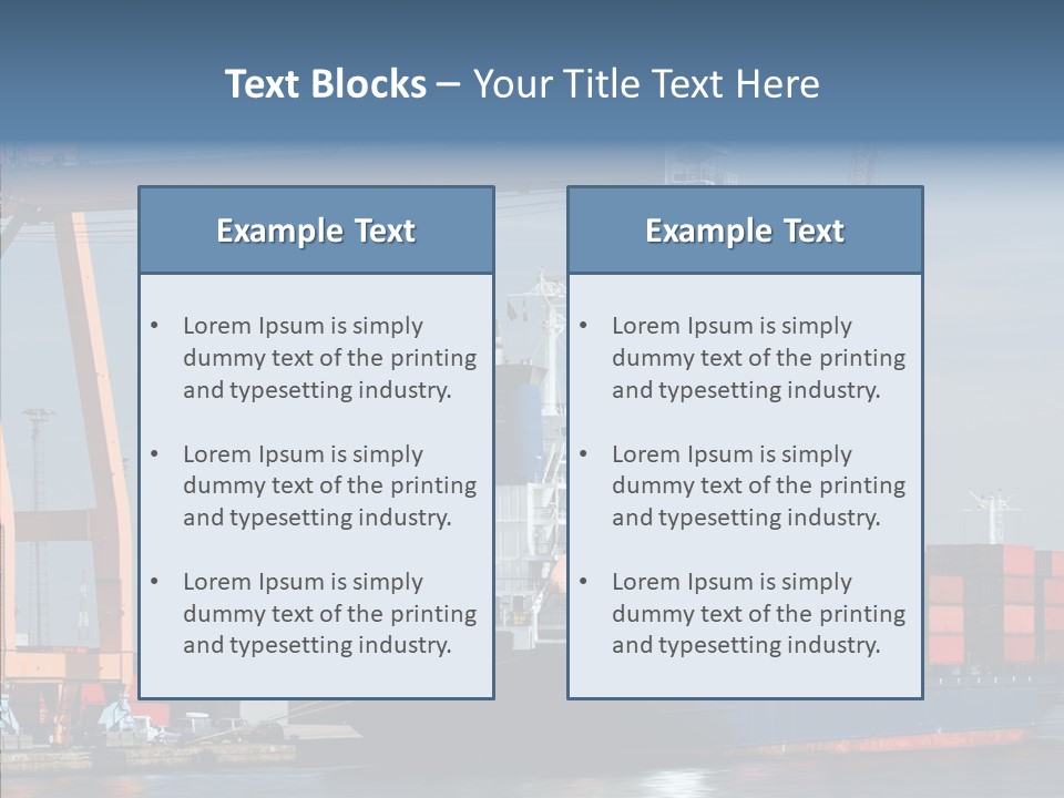Export Business European PowerPoint Template