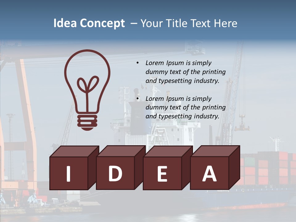 Export Business European PowerPoint Template