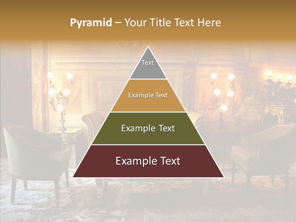 Armchair Woman Antique PowerPoint Template