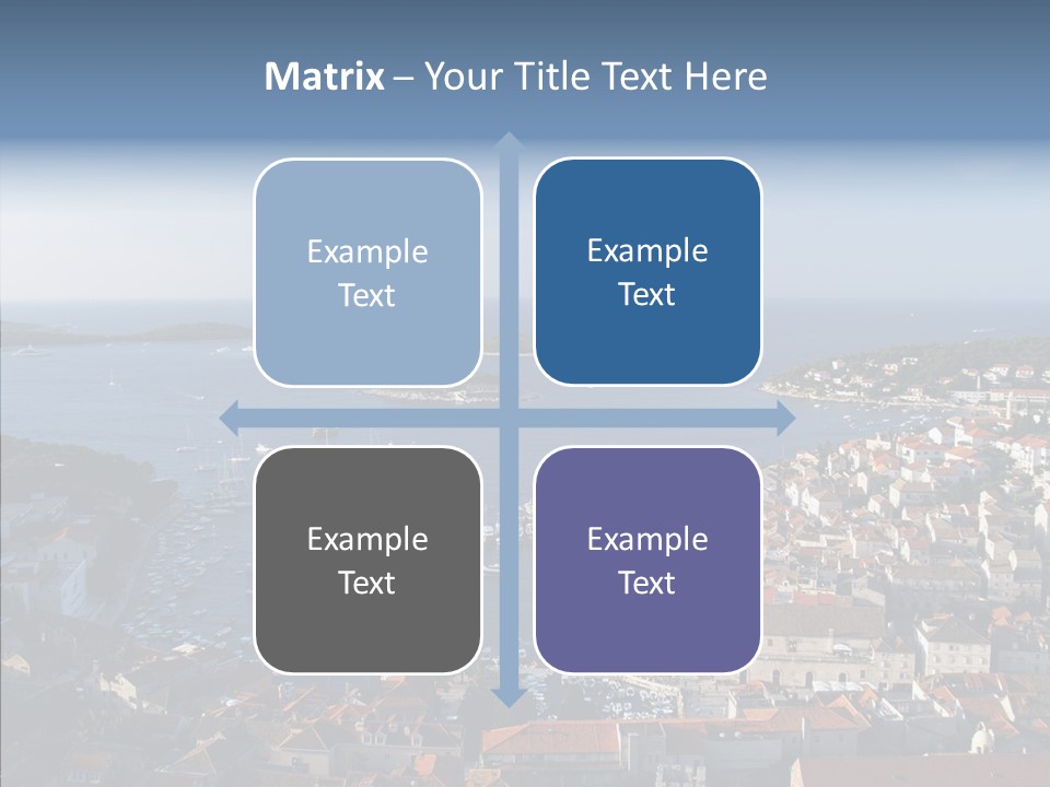 Medieval Summer Port PowerPoint Template