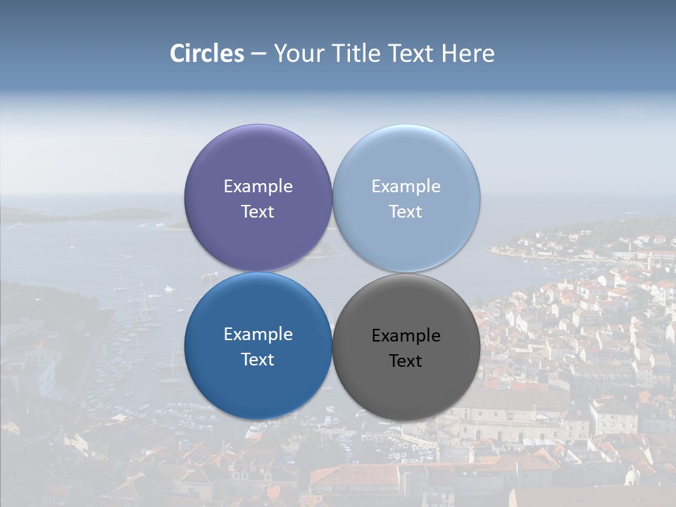 Medieval Summer Port PowerPoint Template