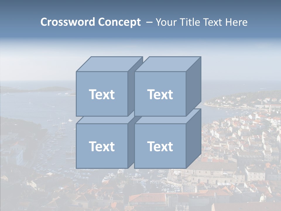 Medieval Summer Port PowerPoint Template
