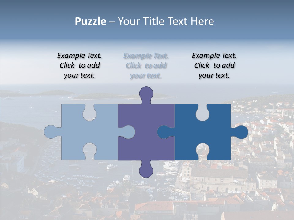 Medieval Summer Port PowerPoint Template