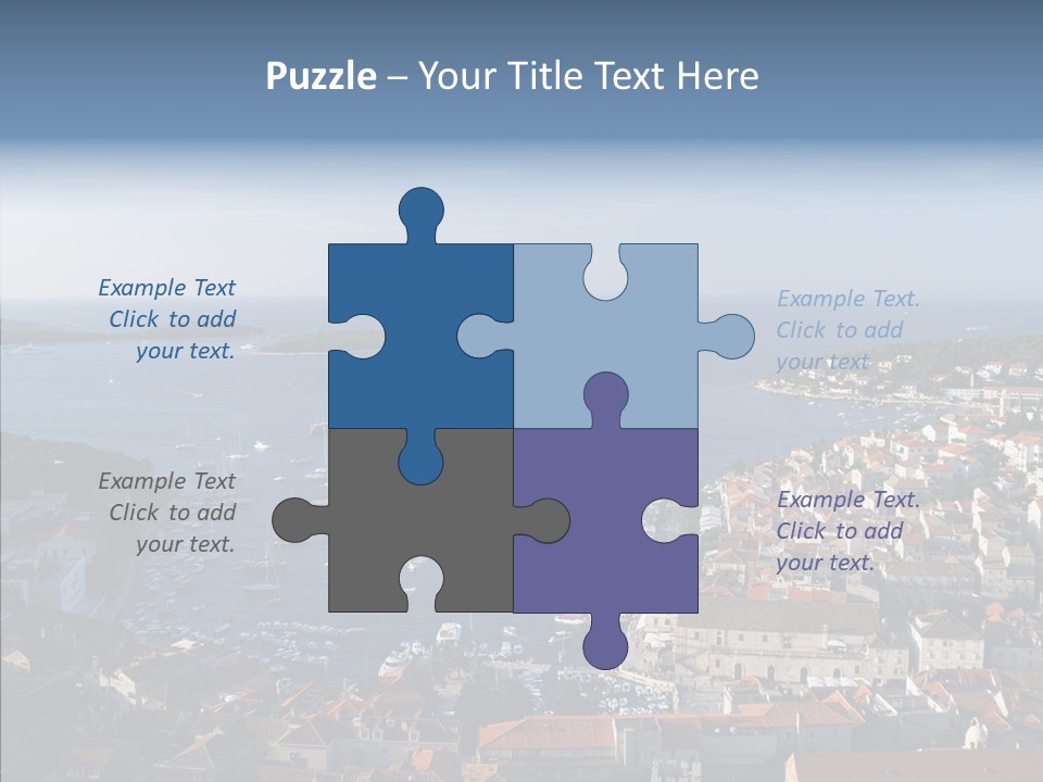 Medieval Summer Port PowerPoint Template