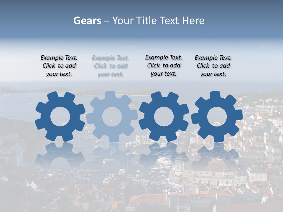 Medieval Summer Port PowerPoint Template