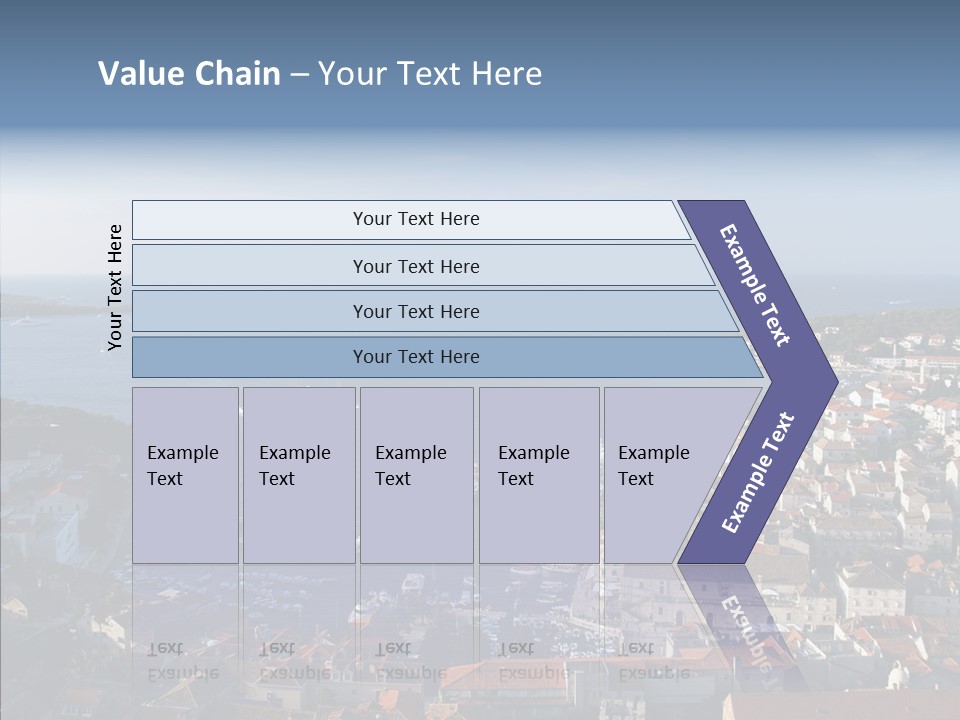 Medieval Summer Port PowerPoint Template