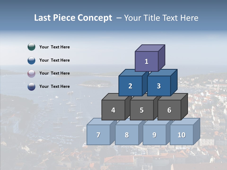 Medieval Summer Port PowerPoint Template