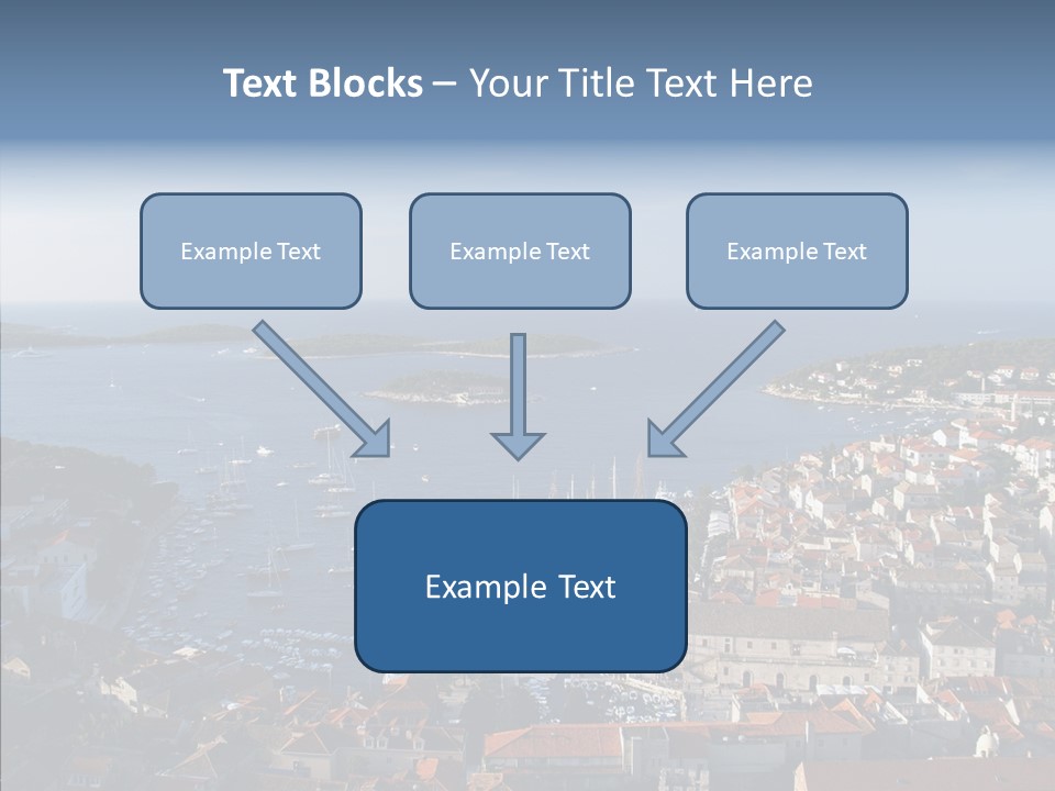 Medieval Summer Port PowerPoint Template