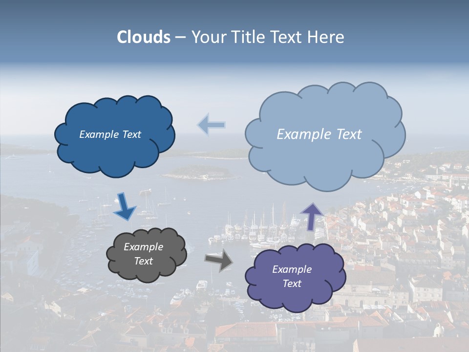 Medieval Summer Port PowerPoint Template
