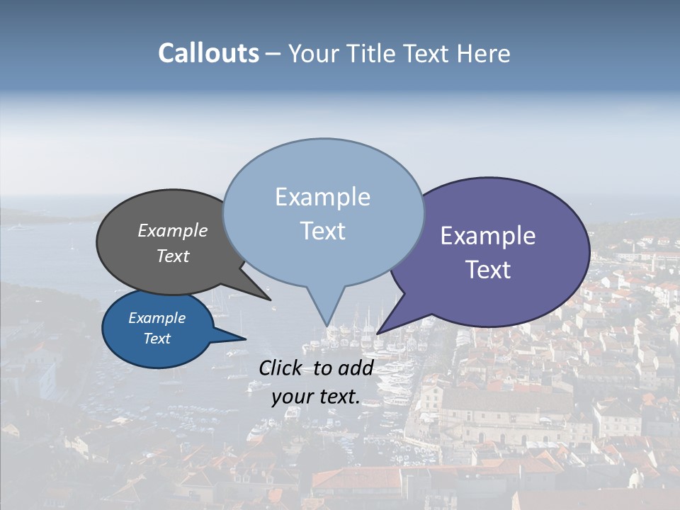 Medieval Summer Port PowerPoint Template