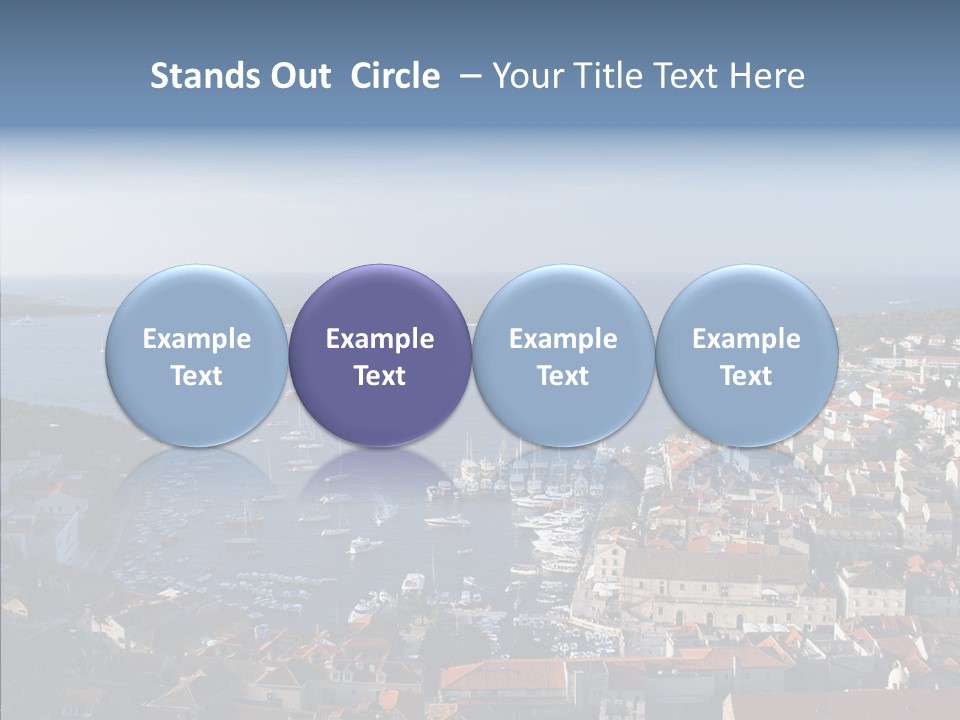 Medieval Summer Port PowerPoint Template