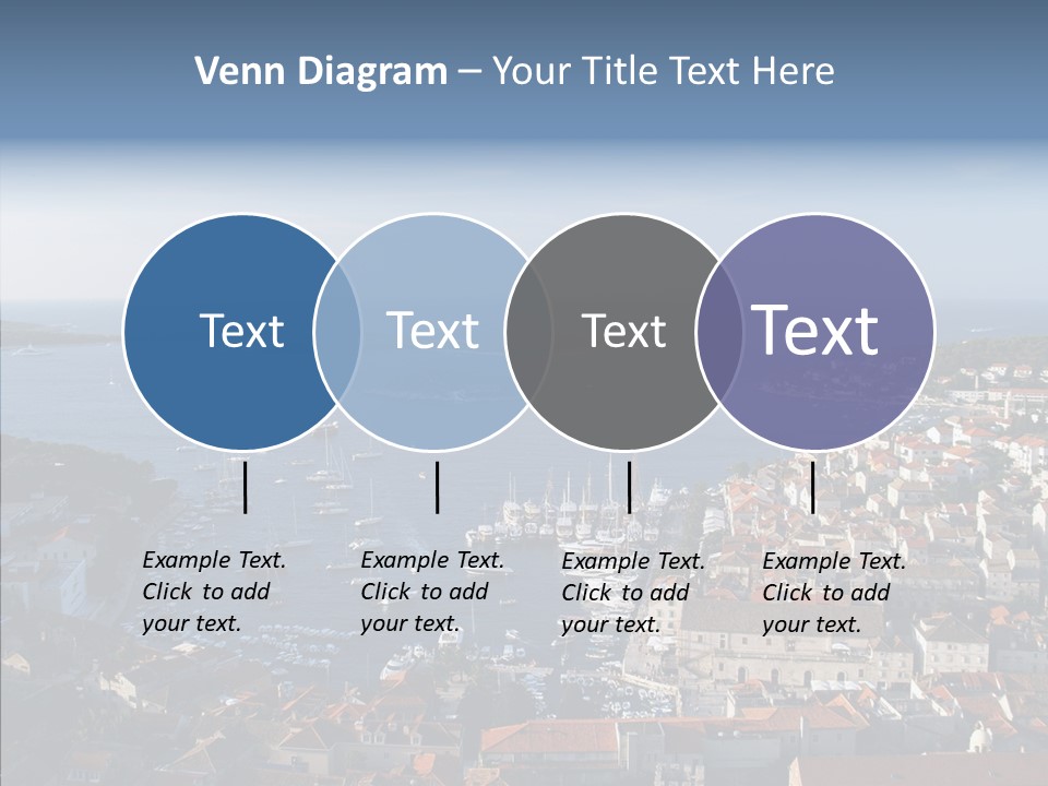 Medieval Summer Port PowerPoint Template