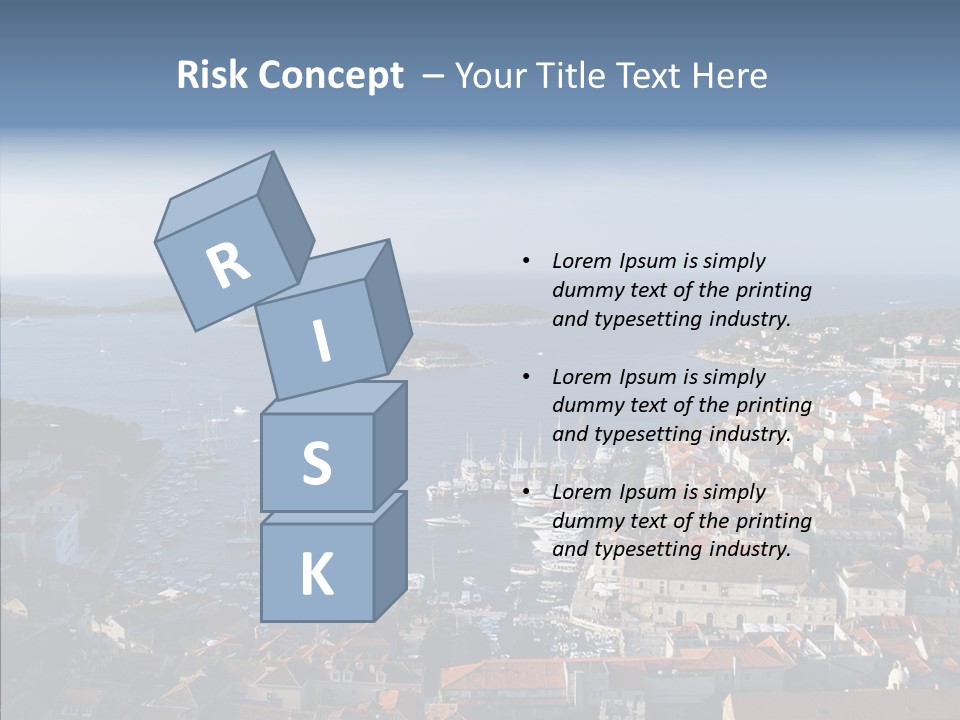 Medieval Summer Port PowerPoint Template