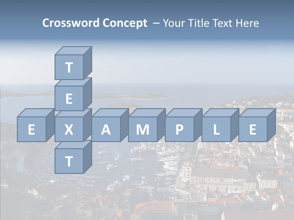 Medieval Summer Port PowerPoint Template