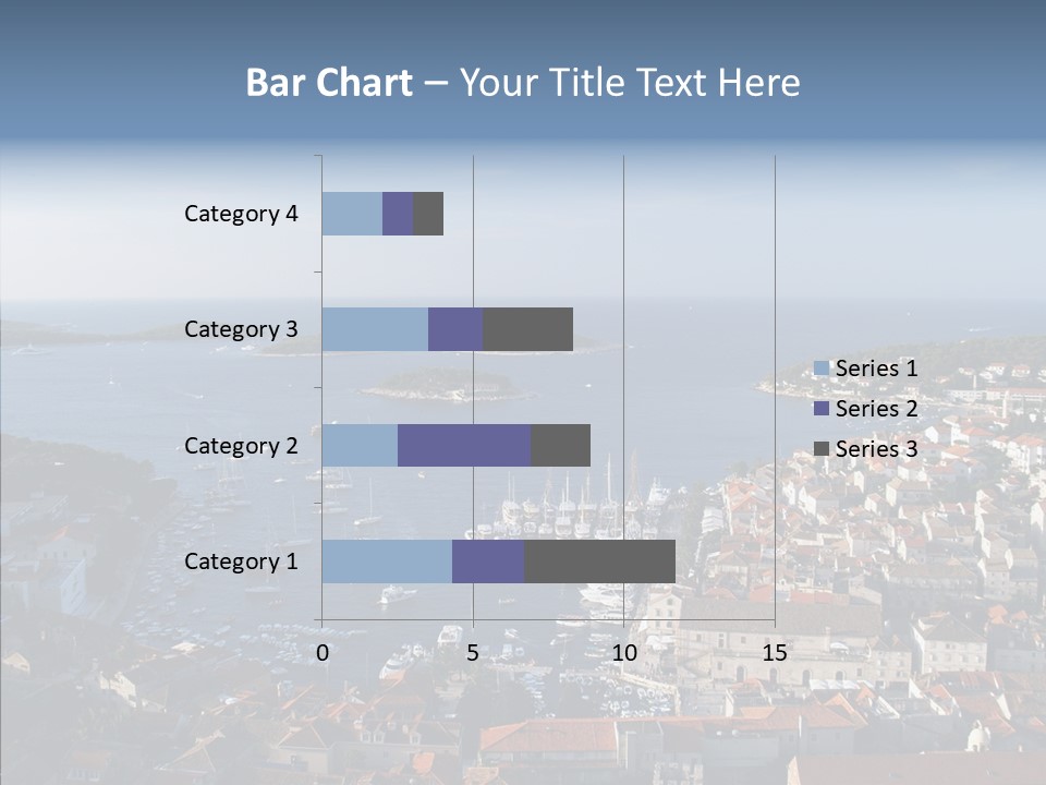 Medieval Summer Port PowerPoint Template