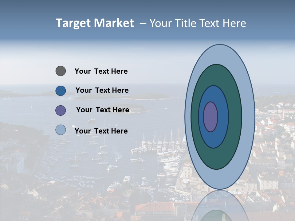 Medieval Summer Port PowerPoint Template