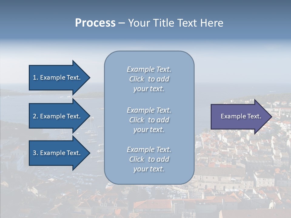 Medieval Summer Port PowerPoint Template