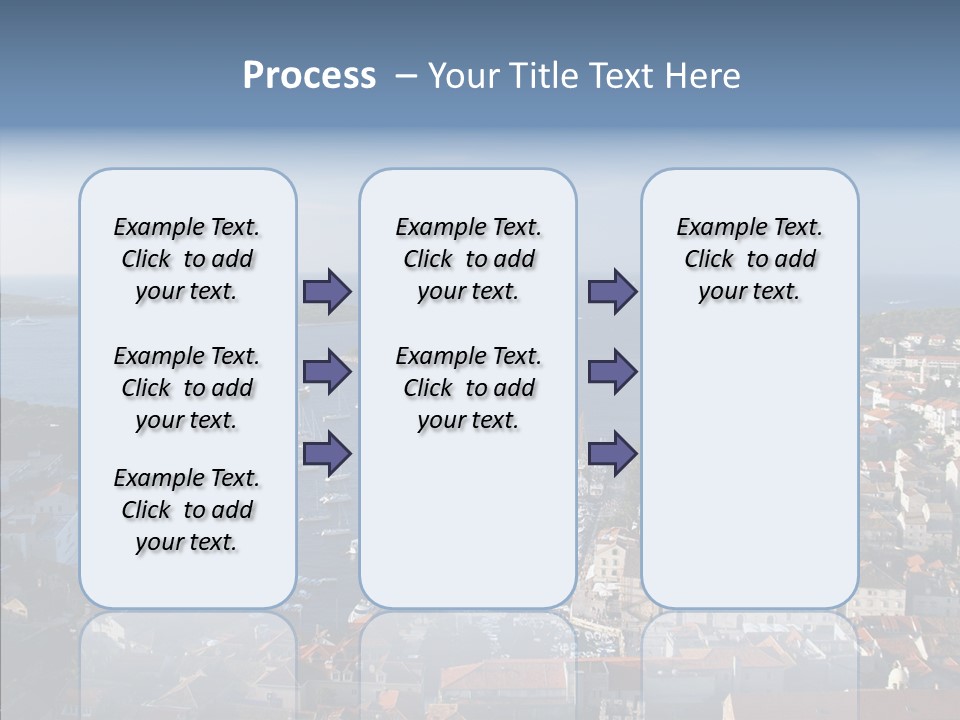 Medieval Summer Port PowerPoint Template