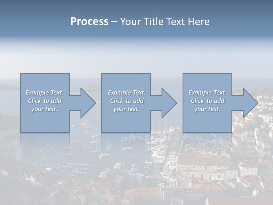 Medieval Summer Port PowerPoint Template