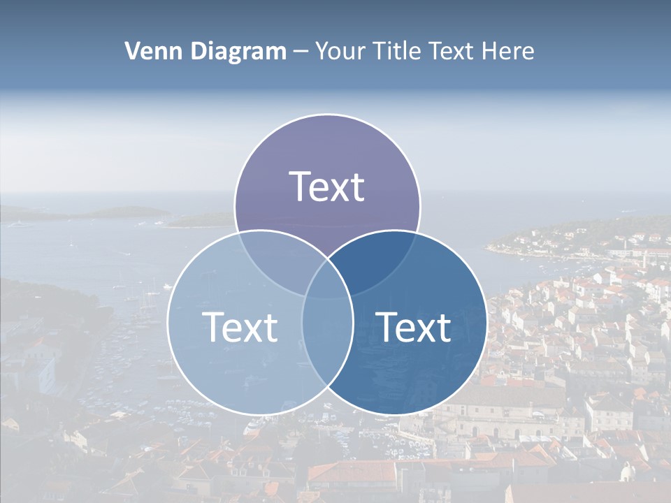 Medieval Summer Port PowerPoint Template