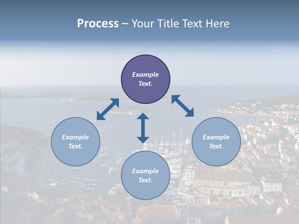 Medieval Summer Port PowerPoint Template