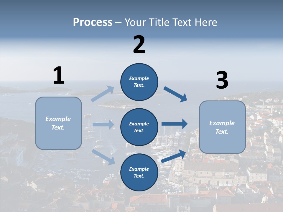 Medieval Summer Port PowerPoint Template