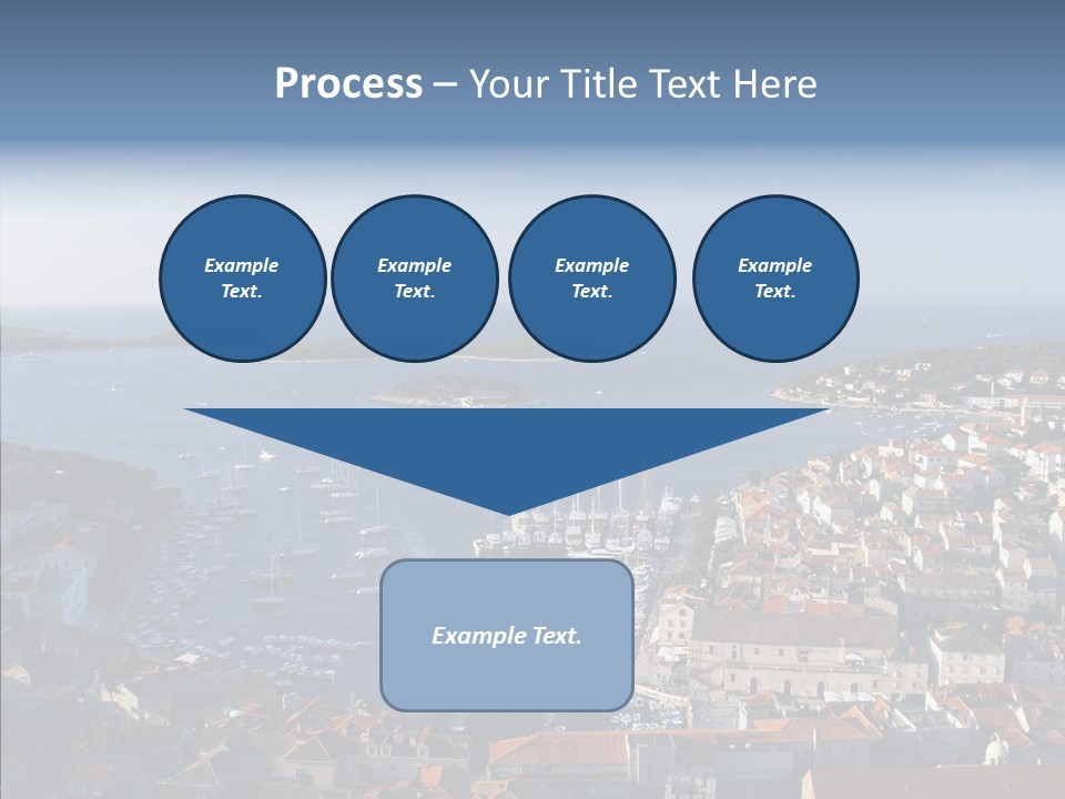 Medieval Summer Port PowerPoint Template