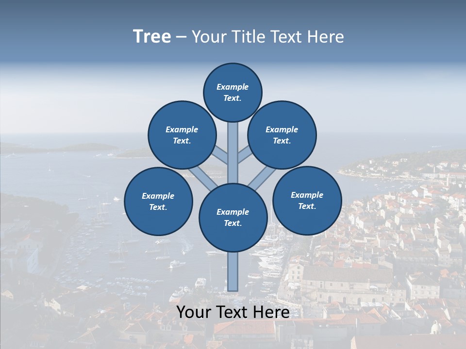 Medieval Summer Port PowerPoint Template