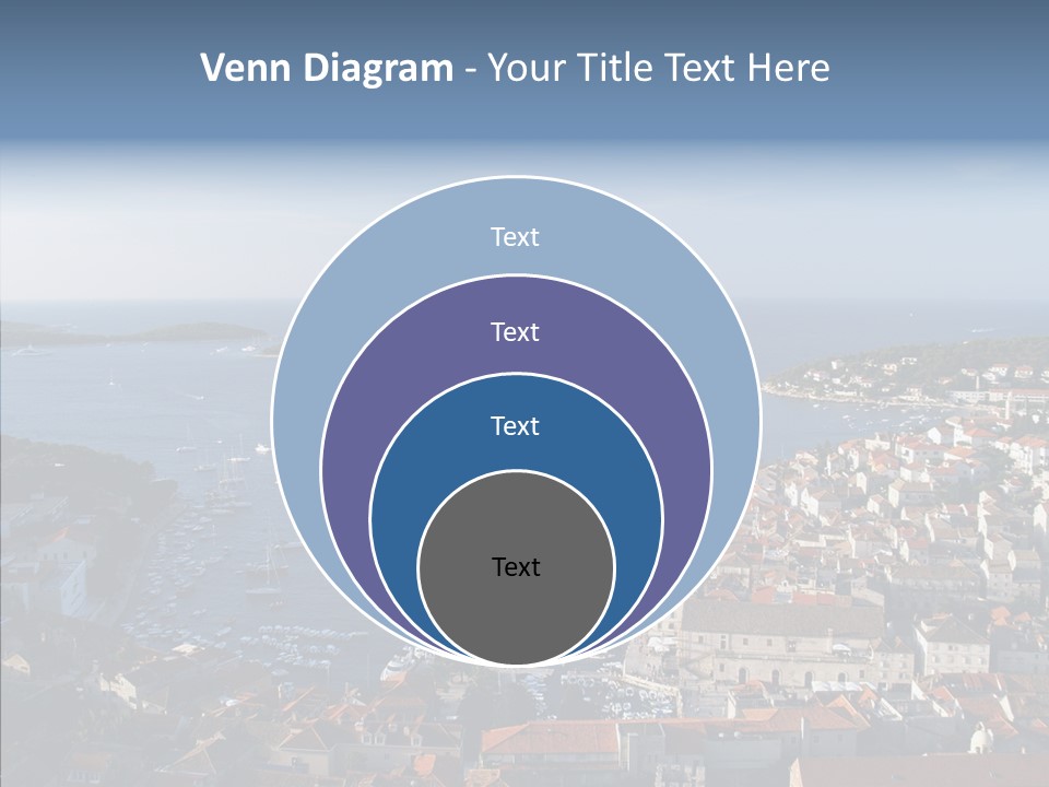 Medieval Summer Port PowerPoint Template