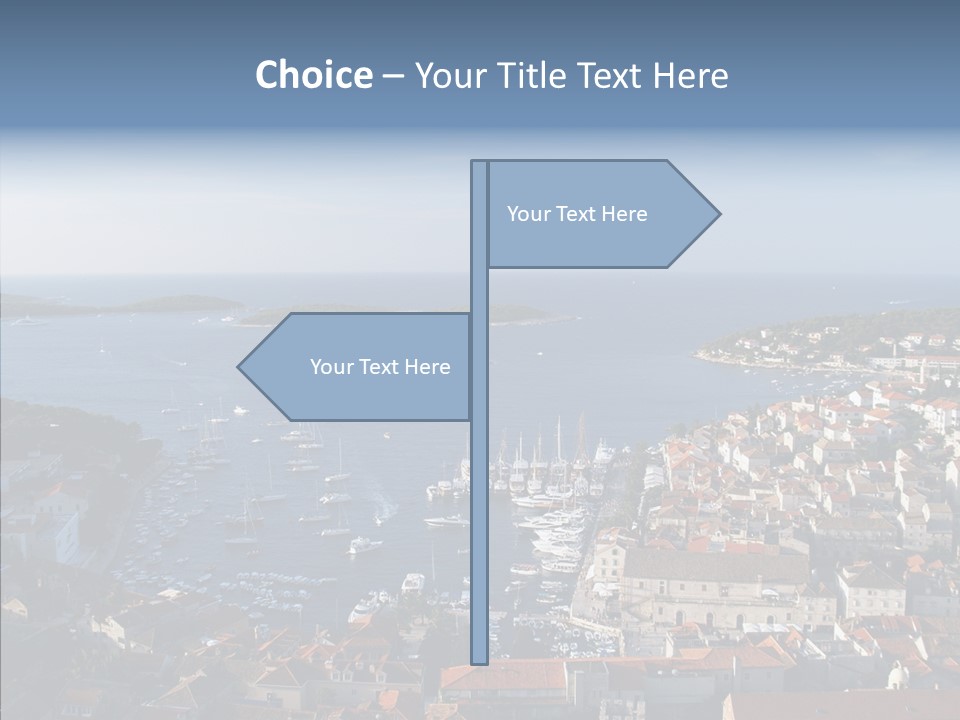 Medieval Summer Port PowerPoint Template