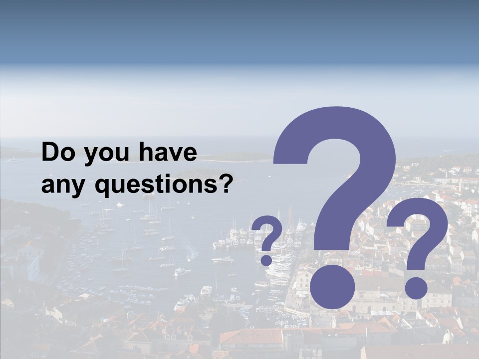 Medieval Summer Port PowerPoint Template