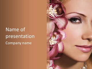 Glamor Elegant Beautiful PowerPoint Template