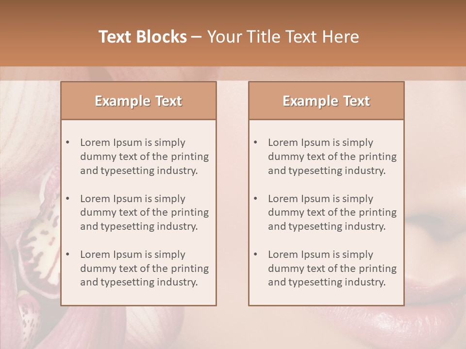 Glamor Elegant Beautiful PowerPoint Template