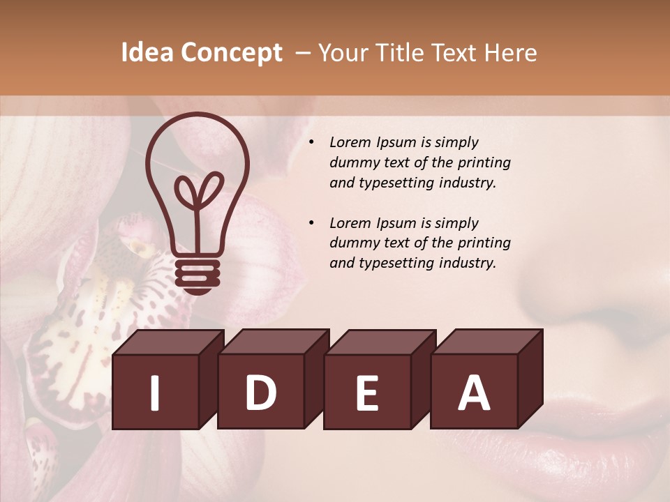 Glamor Elegant Beautiful PowerPoint Template