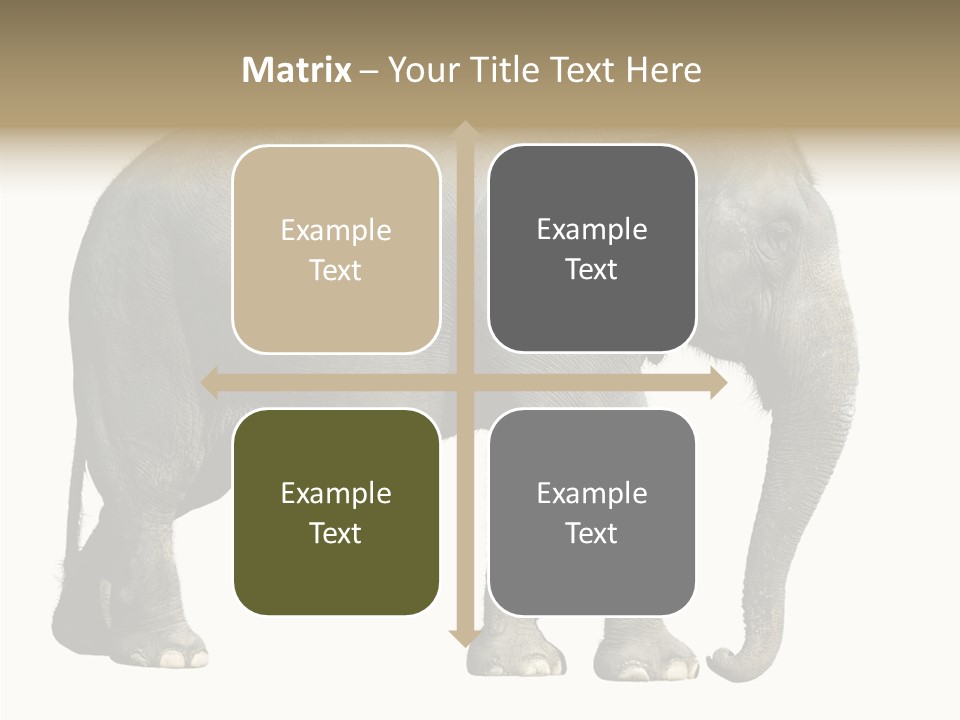 Travel Portrait Strong PowerPoint Template