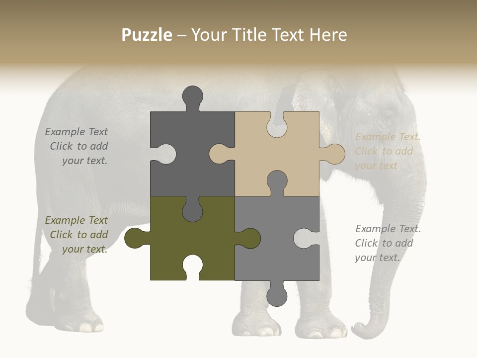 Travel Portrait Strong PowerPoint Template