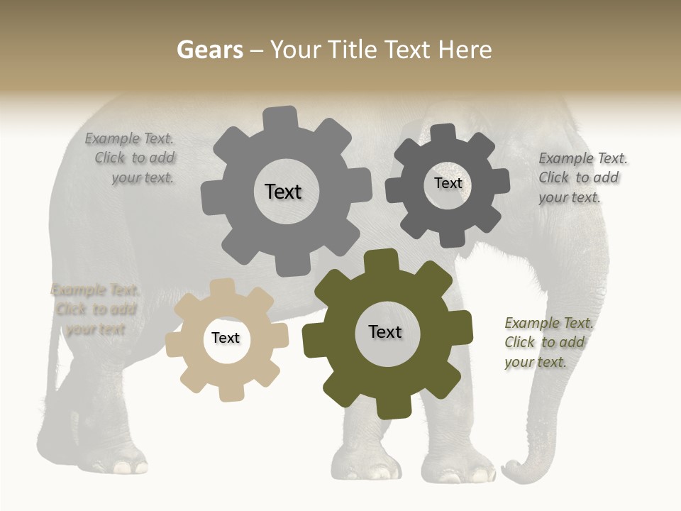 Travel Portrait Strong PowerPoint Template