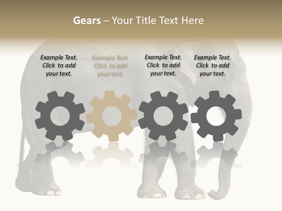 Travel Portrait Strong PowerPoint Template