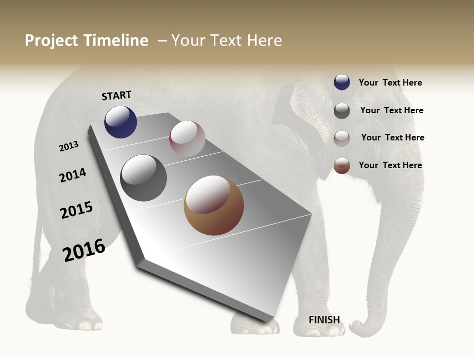 Travel Portrait Strong PowerPoint Template