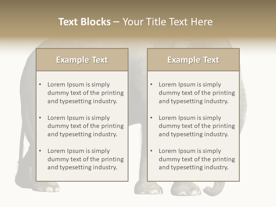 Travel Portrait Strong PowerPoint Template