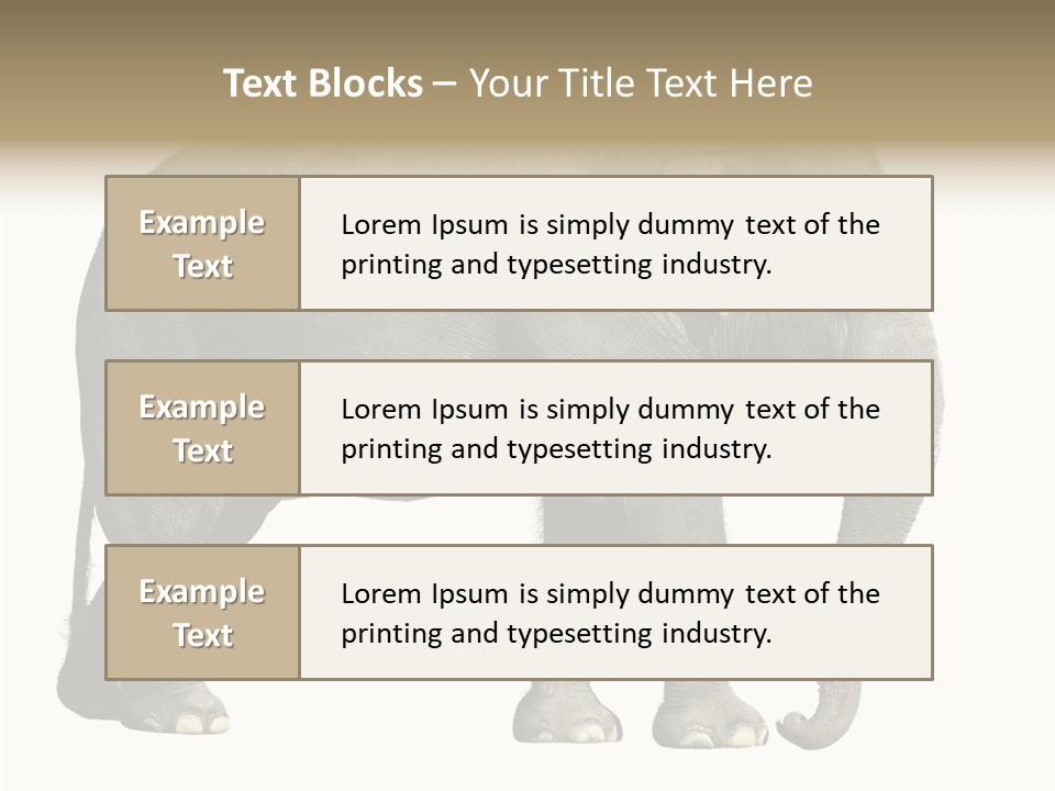 Travel Portrait Strong PowerPoint Template