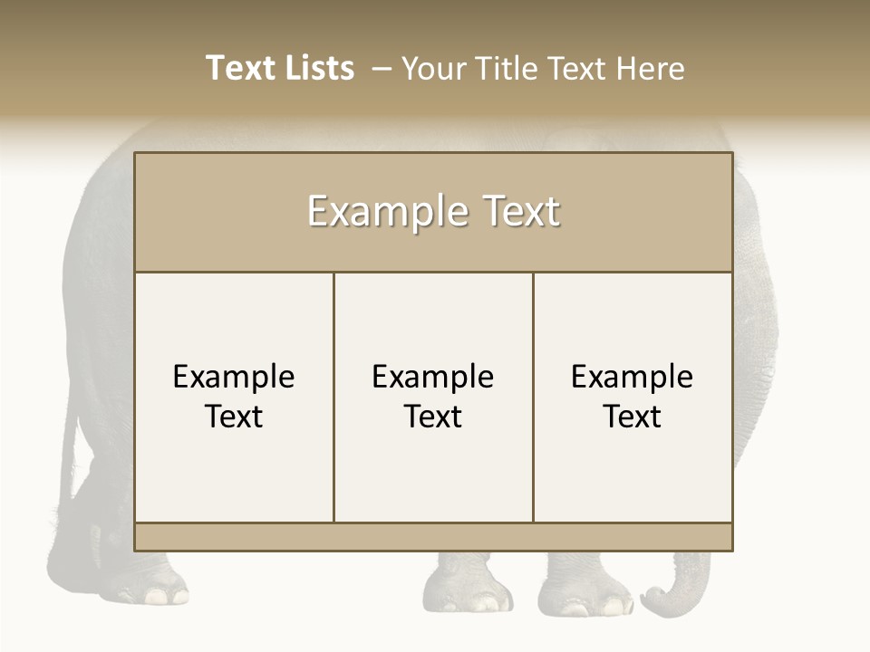Travel Portrait Strong PowerPoint Template