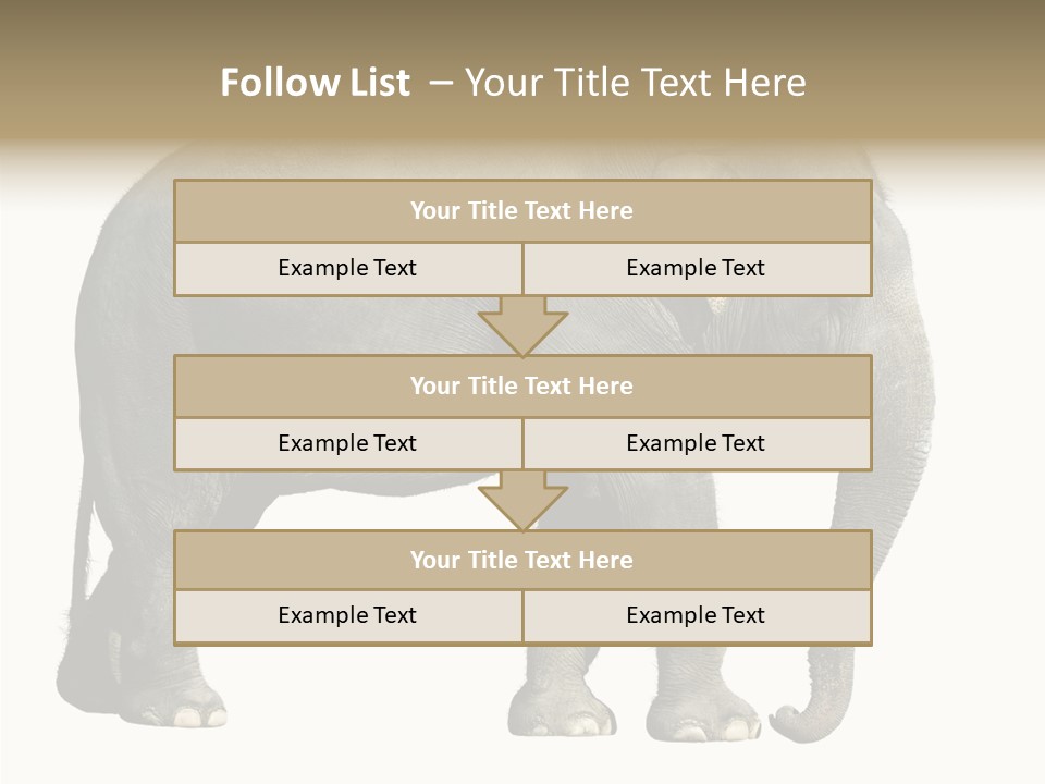 Travel Portrait Strong PowerPoint Template