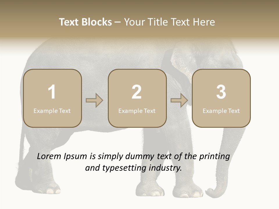 Travel Portrait Strong PowerPoint Template