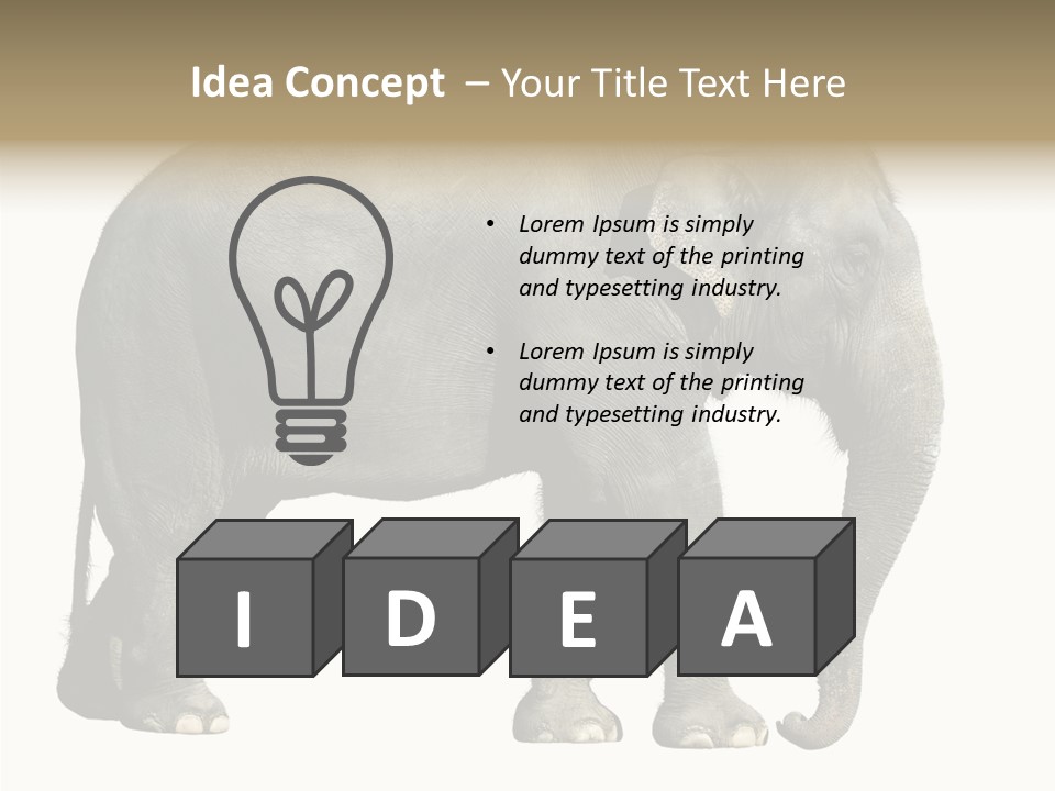 Travel Portrait Strong PowerPoint Template